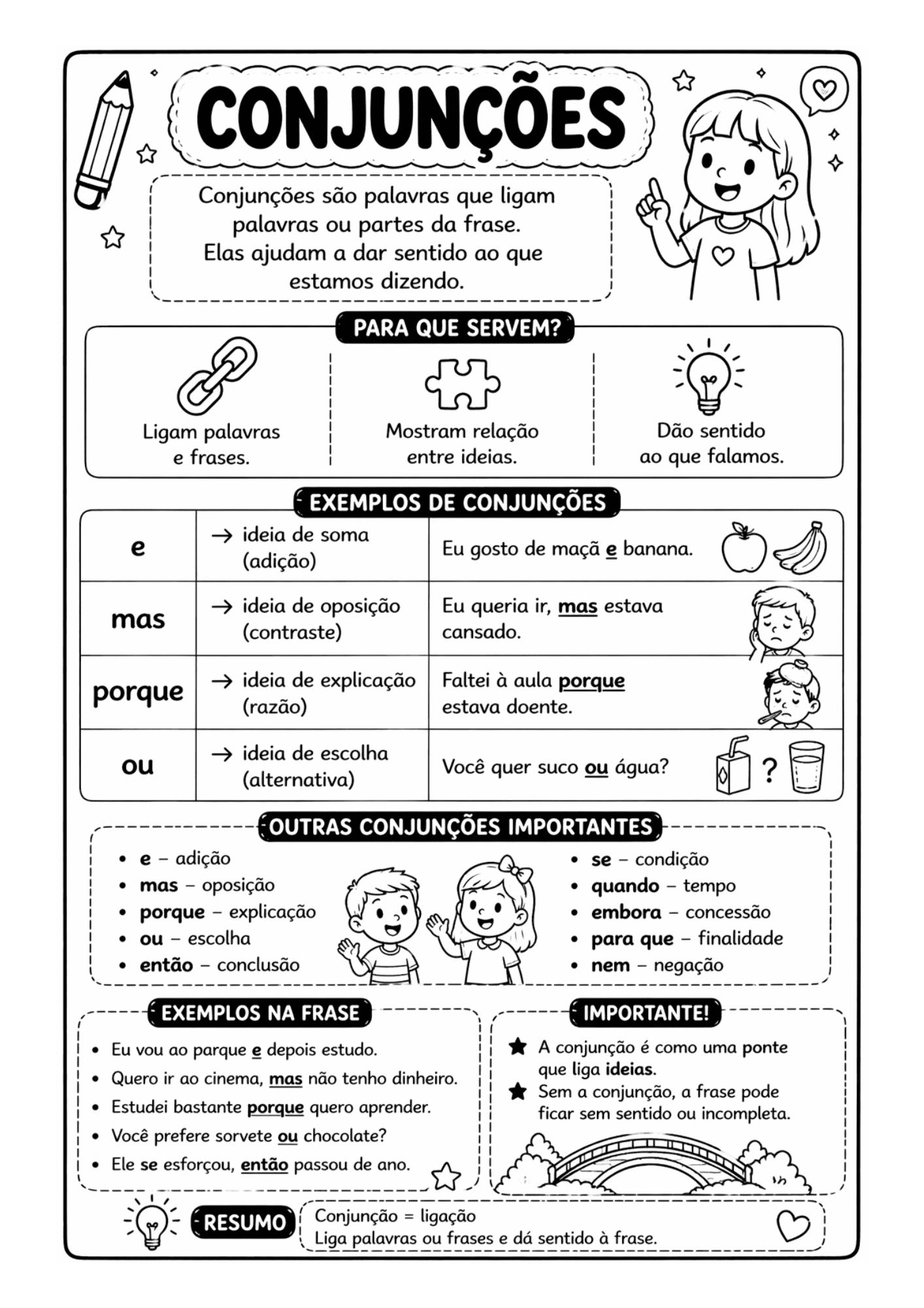 Exemplo de atividade de sílabas