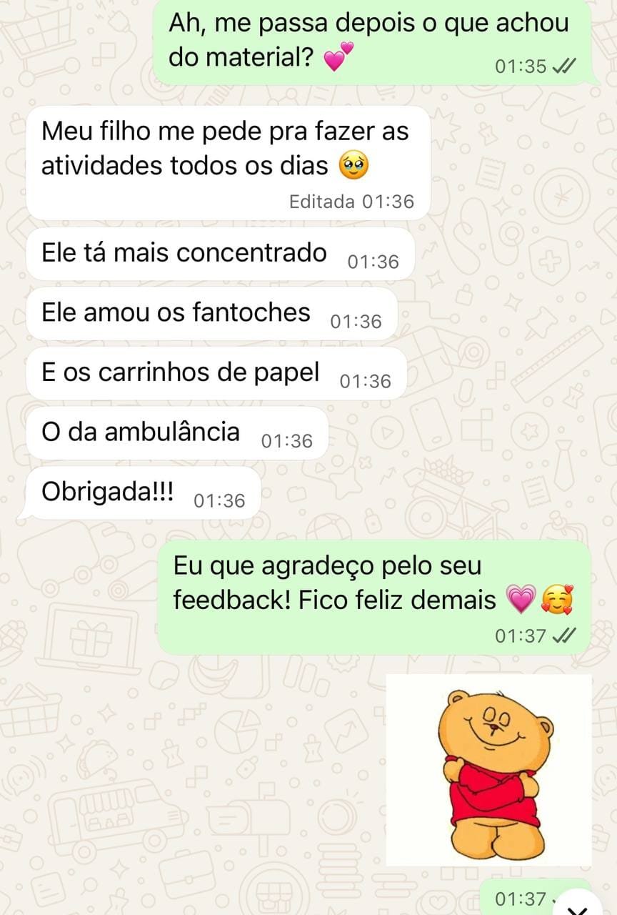 Depoimento de cliente 1
